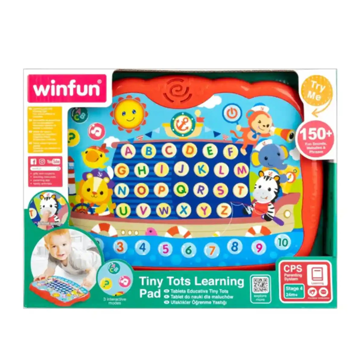 Winfun Tiny Tots Learning Pad - Kiddy Zone