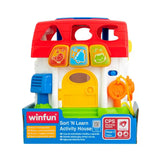 Winfun Sort N Learn Activity House - Kiddy Zone