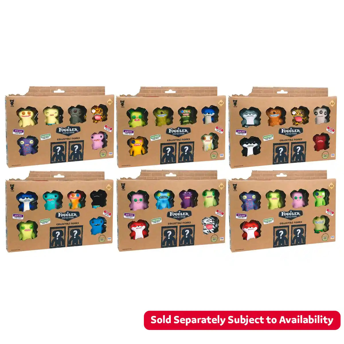 Fuggler Figure Collect Deluxe 8pack Asst