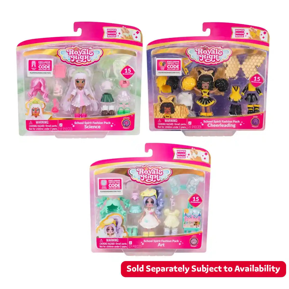 Royalhigh School Spirit Fashion 3 3asst