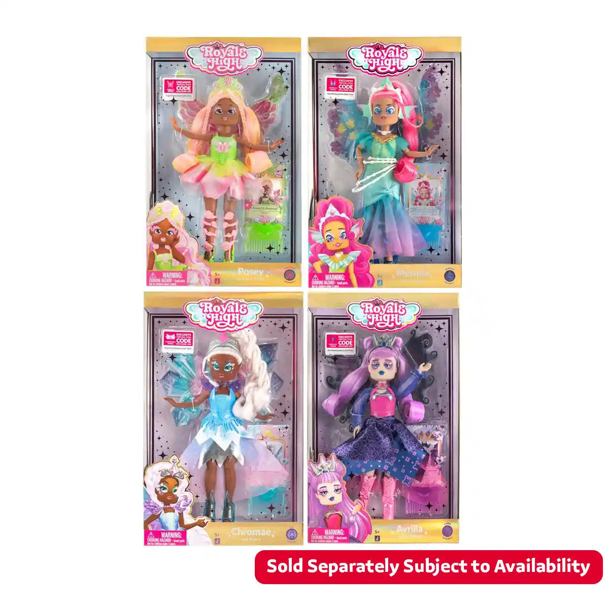 Royalhigh Fashion Doll+Acc. 9 4asst