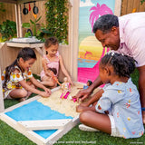 KidKraft Barbie Seaside Wooden Playhouse - Kiddy Zone