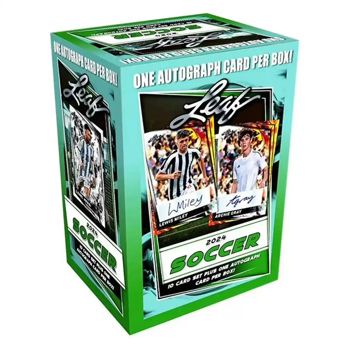 2024 Leaf Soccer Blaster Box-One Autograph Per Box