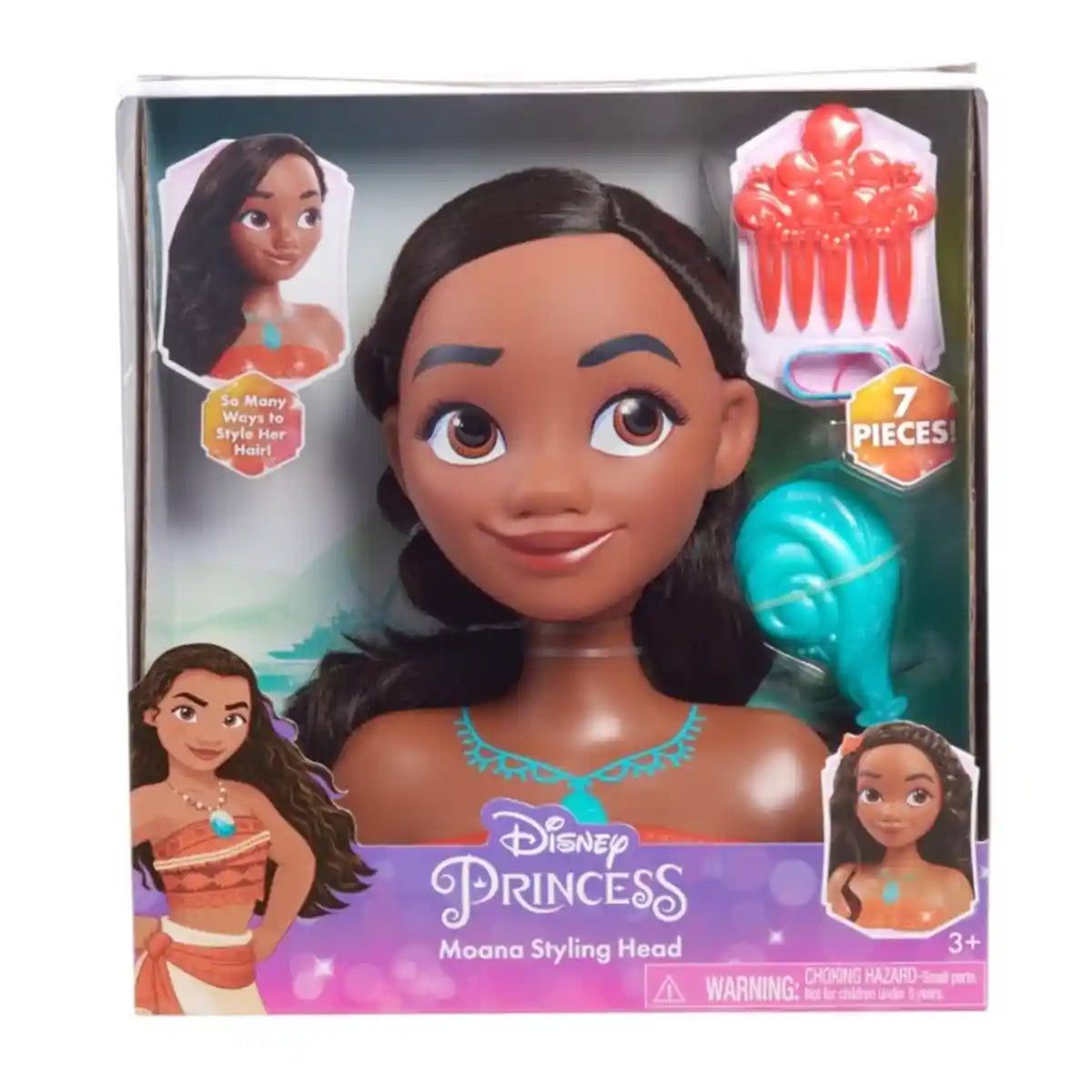 Disney Princess Basic Moana 2 Styling Head - Kiddy Zone