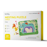 Bimbly Nesting Puzzle - Jungle