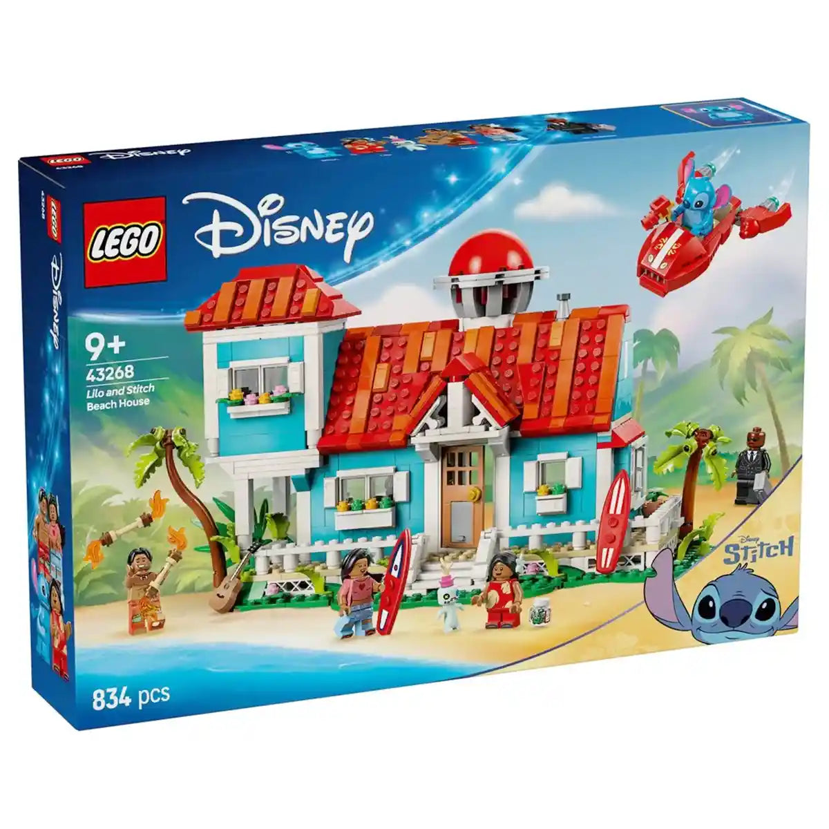 Lego Disney 43268 Lilo and Stitch Beach House V29 - Kiddy Zone