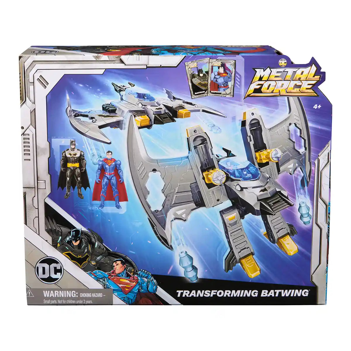 DC Metal Force Transforming Batwing - Kiddy Zone