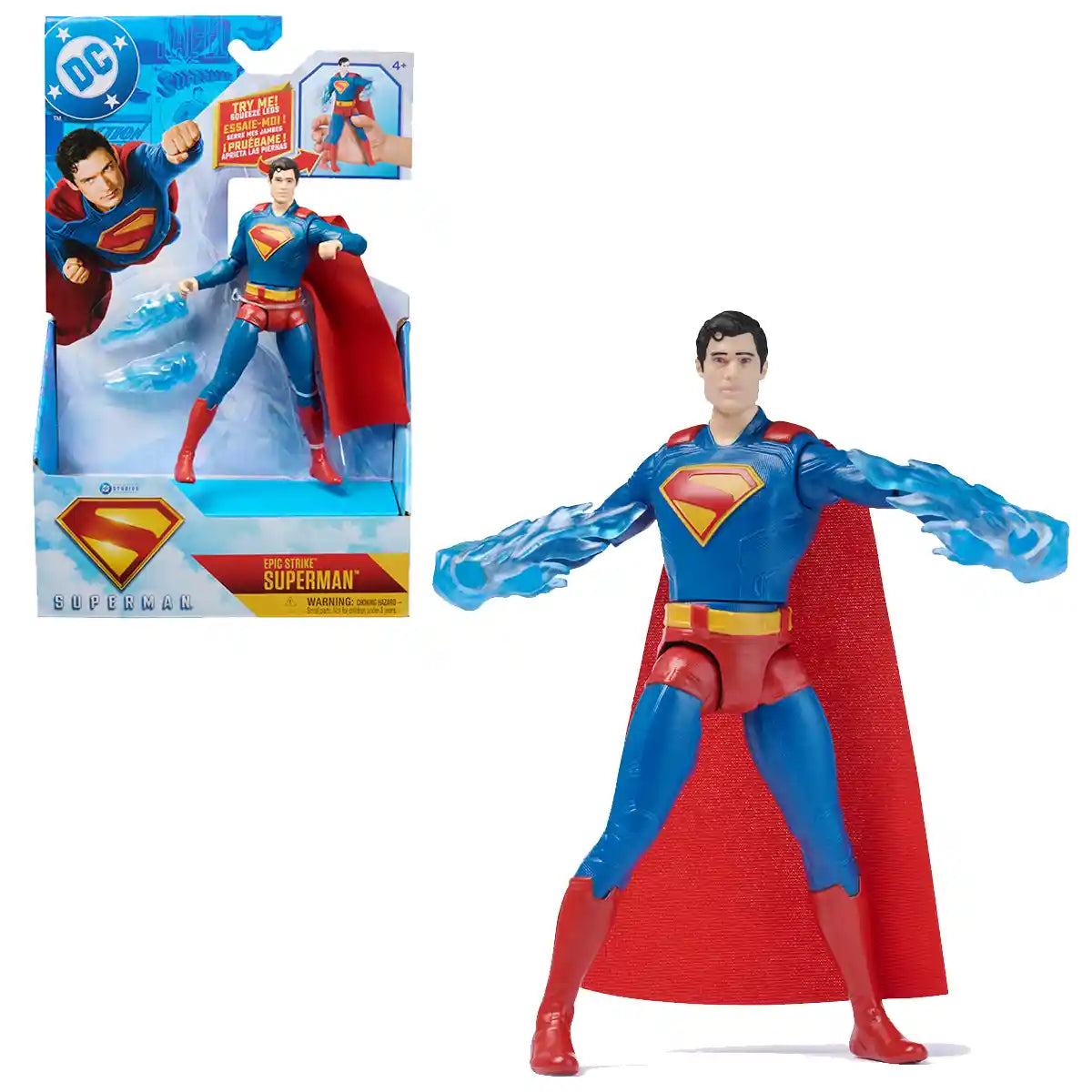 DC Superman Movie Fig 6" Feature Battle Attack Asst