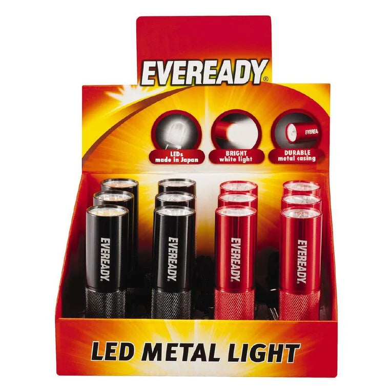 Eveready MLHV32 LED Metal Flashlight - Kiddy Zone