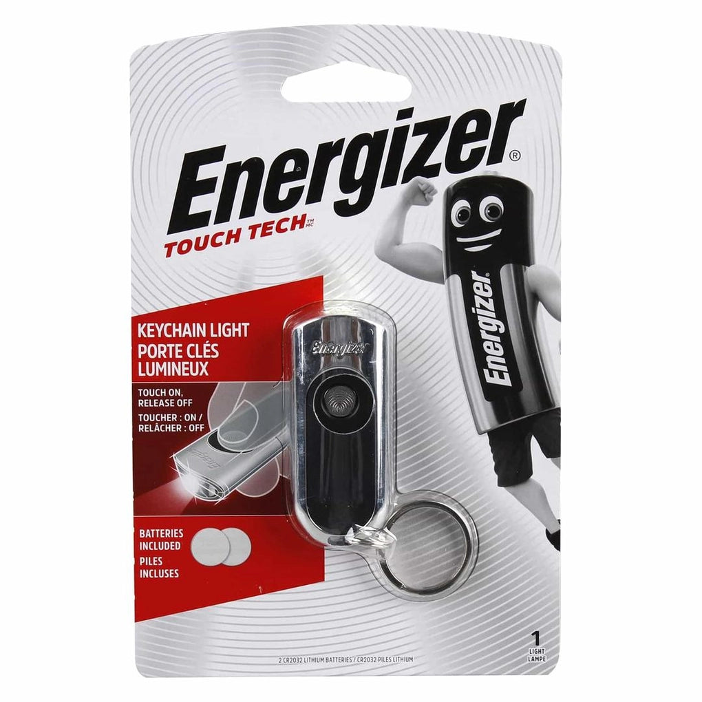 Energizer LP53921 Hi-Tech LED Metal Key Ring Light