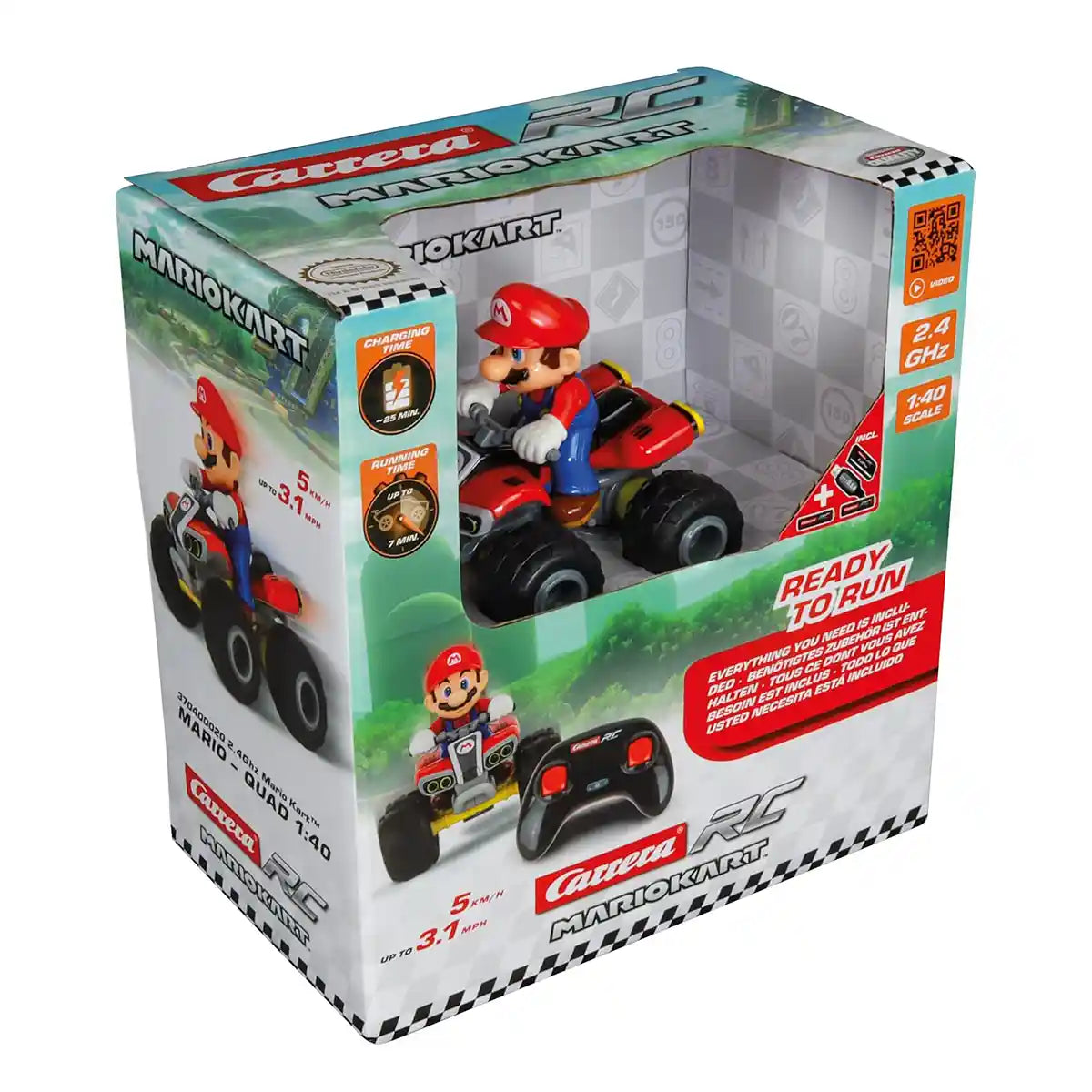 Rc Mario Kart Mario Quad 1:40