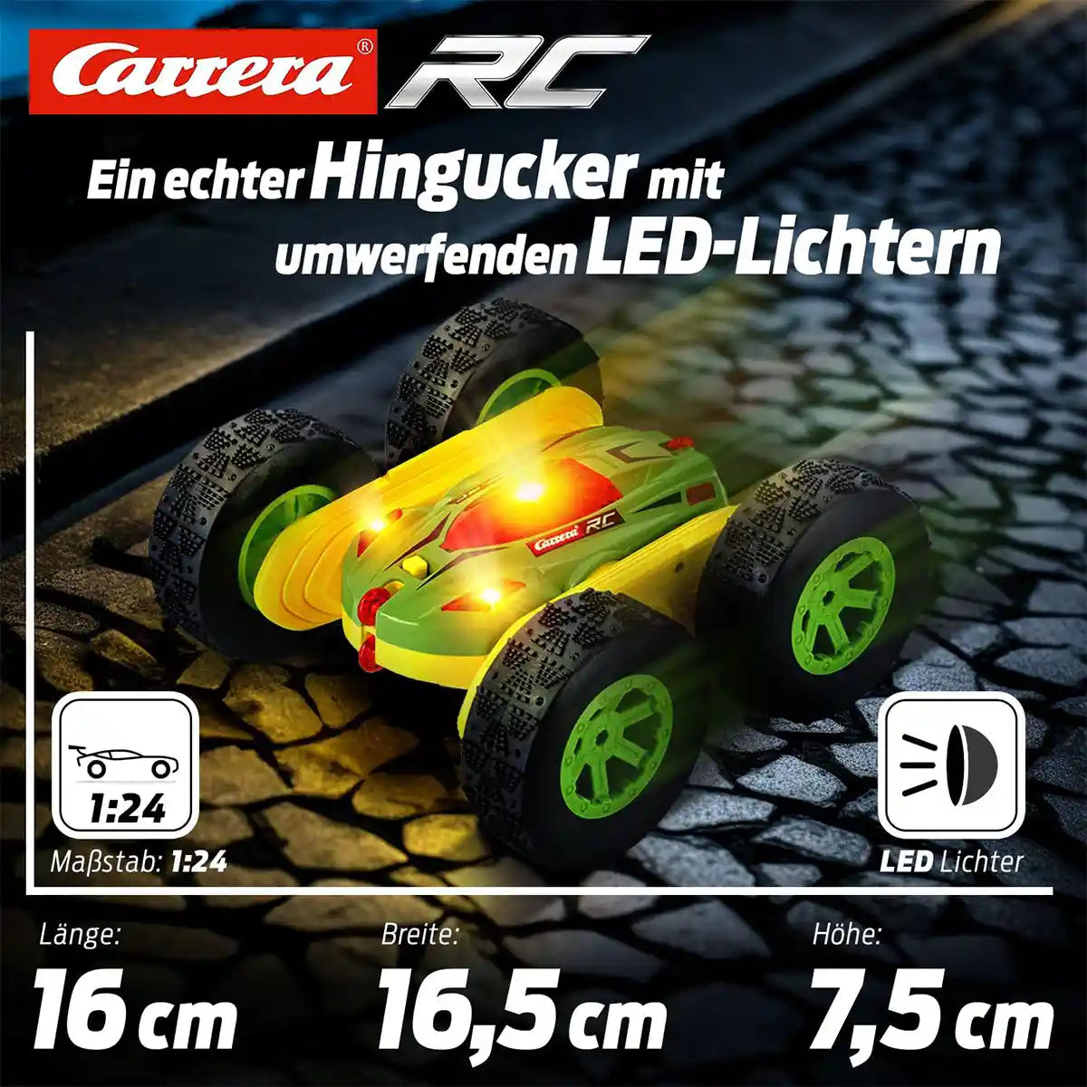 R/C Mini Turnator W/Light 1:24