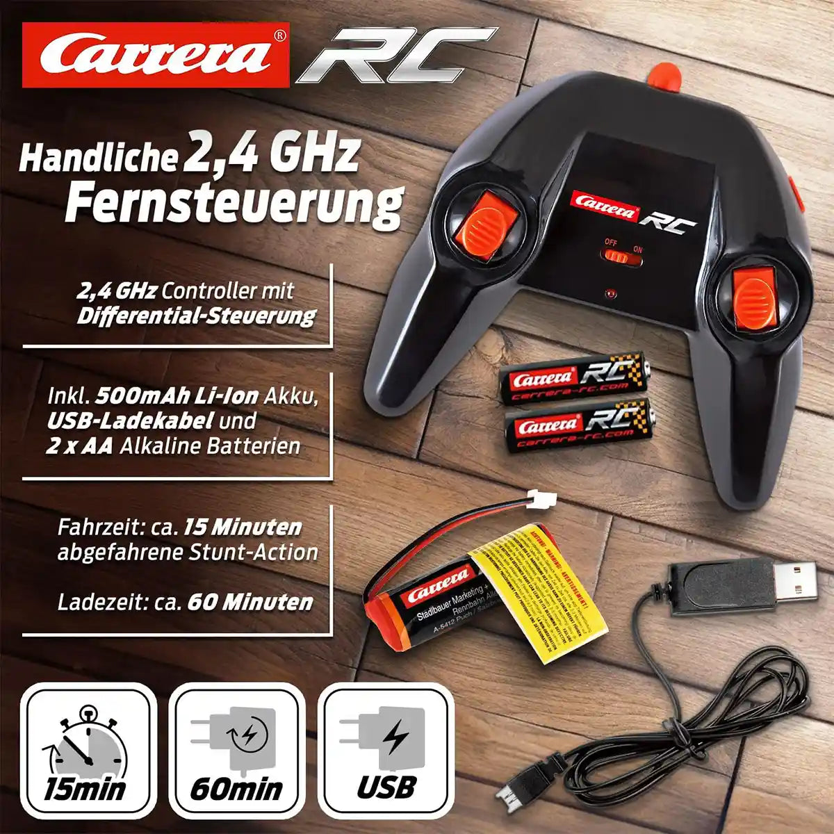 R/C Mini Turnator W/Light 1:24