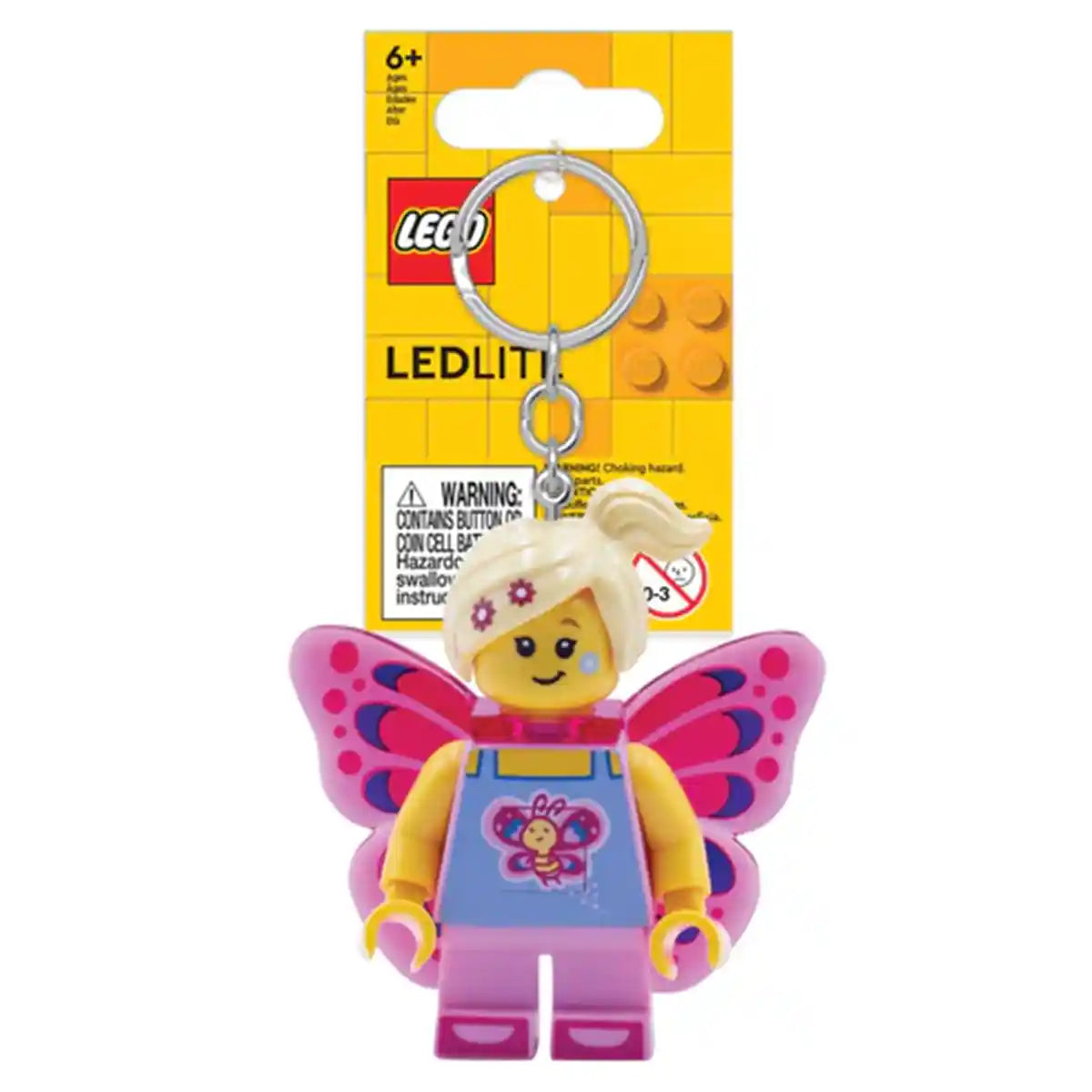 Lego IQ Minifigures Keychain Light Butterfly Girl - Kiddy Zone