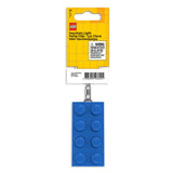 Lego IQ Minifigurines Keychain Light 2x4 Brick (Blue) - Kiddy Zone