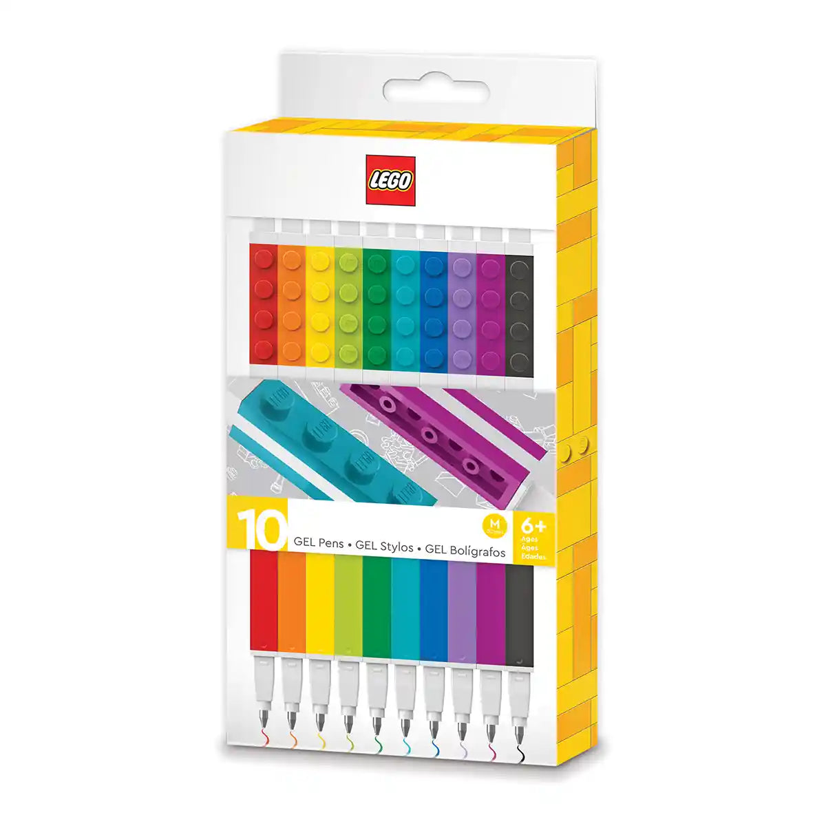 Lego IQ Gel Pens 10pk - Kiddy Zone