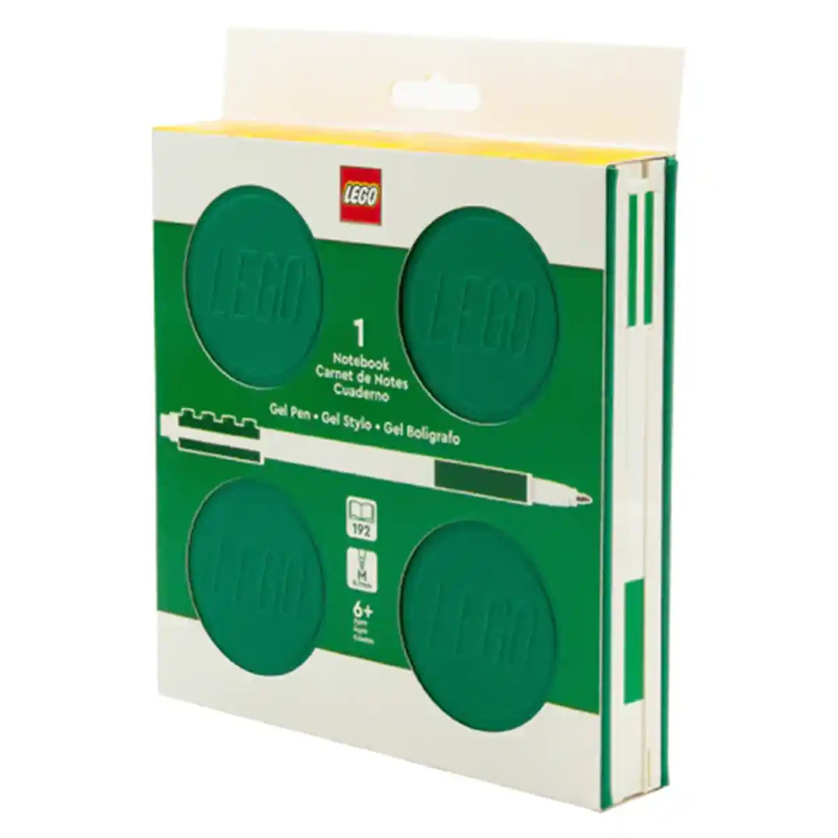 Lego IQ Locking Notebook w/ Gel Pen Green - Kiddy Zone