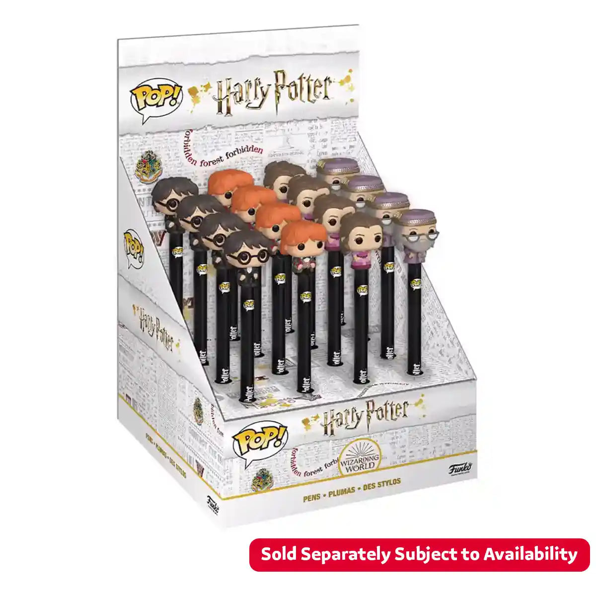 Pen Toppers! Movies: Harry Potter S7 16pc