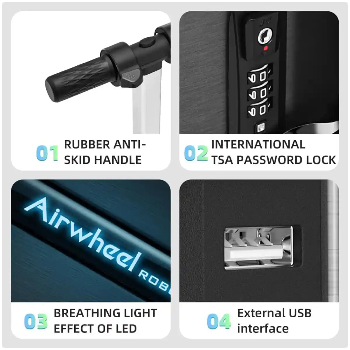 Airwheel-SE3MiniT - Silver