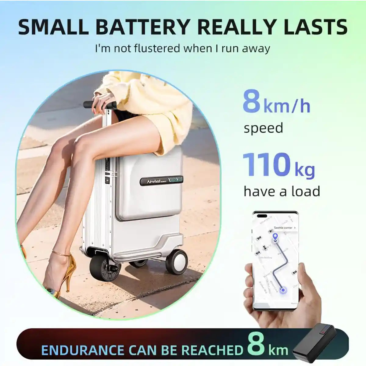 Airwheel-SE3MiniT - Silver