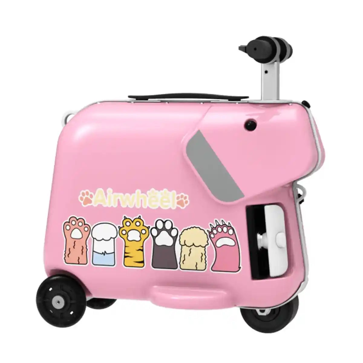 Airwheel SQ3 Pink, Fun Ride-On Suitcase with Lights & Music for Kids