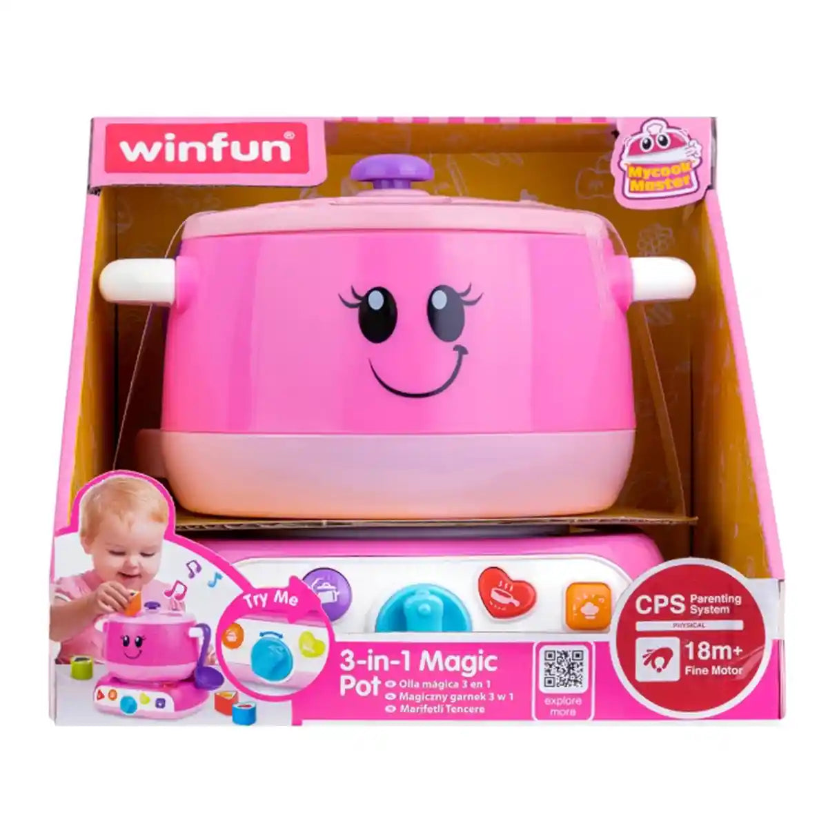 Winfun Magic Pot 3 In 1 Girl - Kiddy Zone