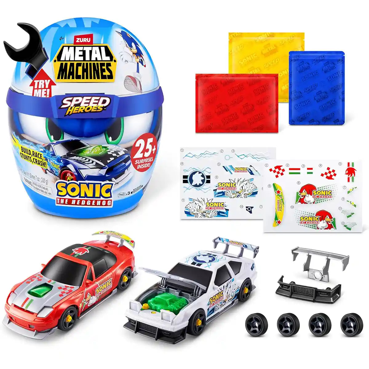 Metal Machines Helmet Playset