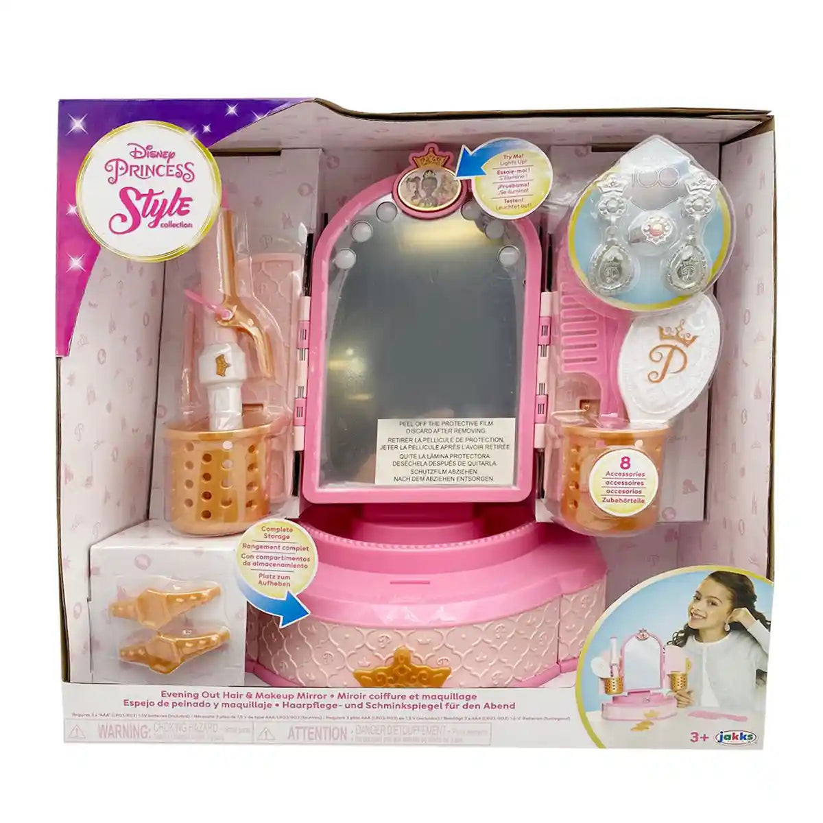 Dprincess Style Hair&Makeup Mirror B/O - Kiddy Zone
