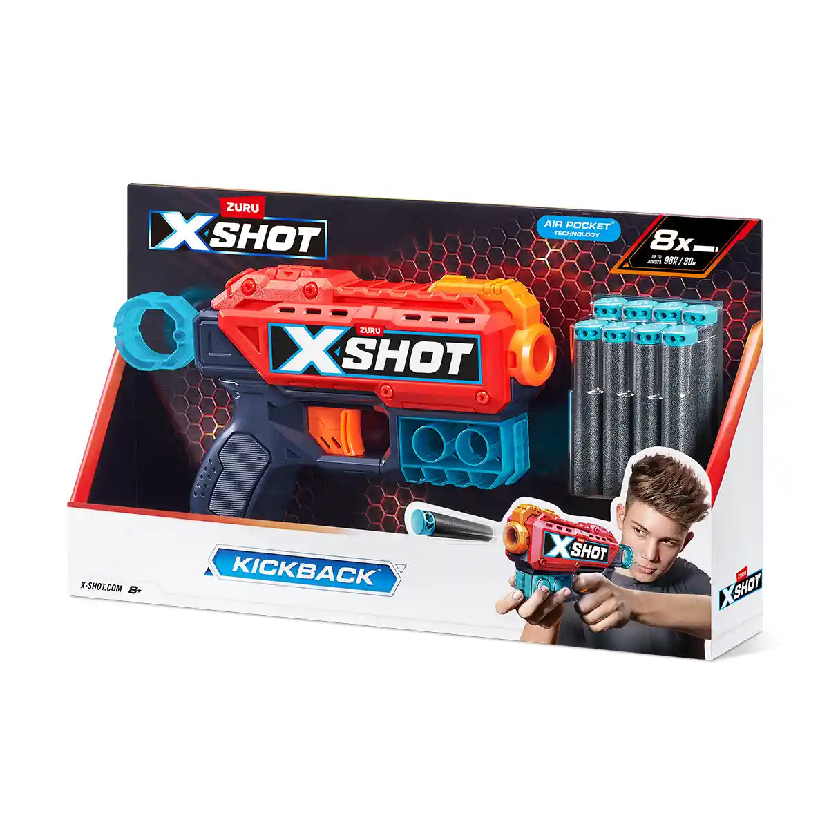 X-Shot Excel Kickback (8Darts)