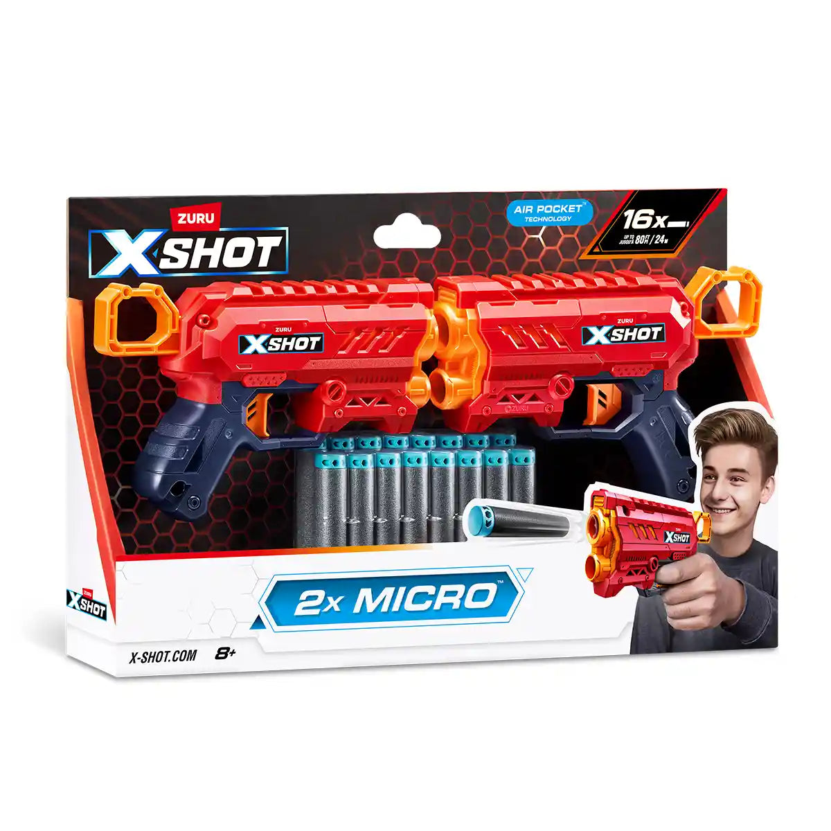 X-Shot Excel Micro 2.0 2pk