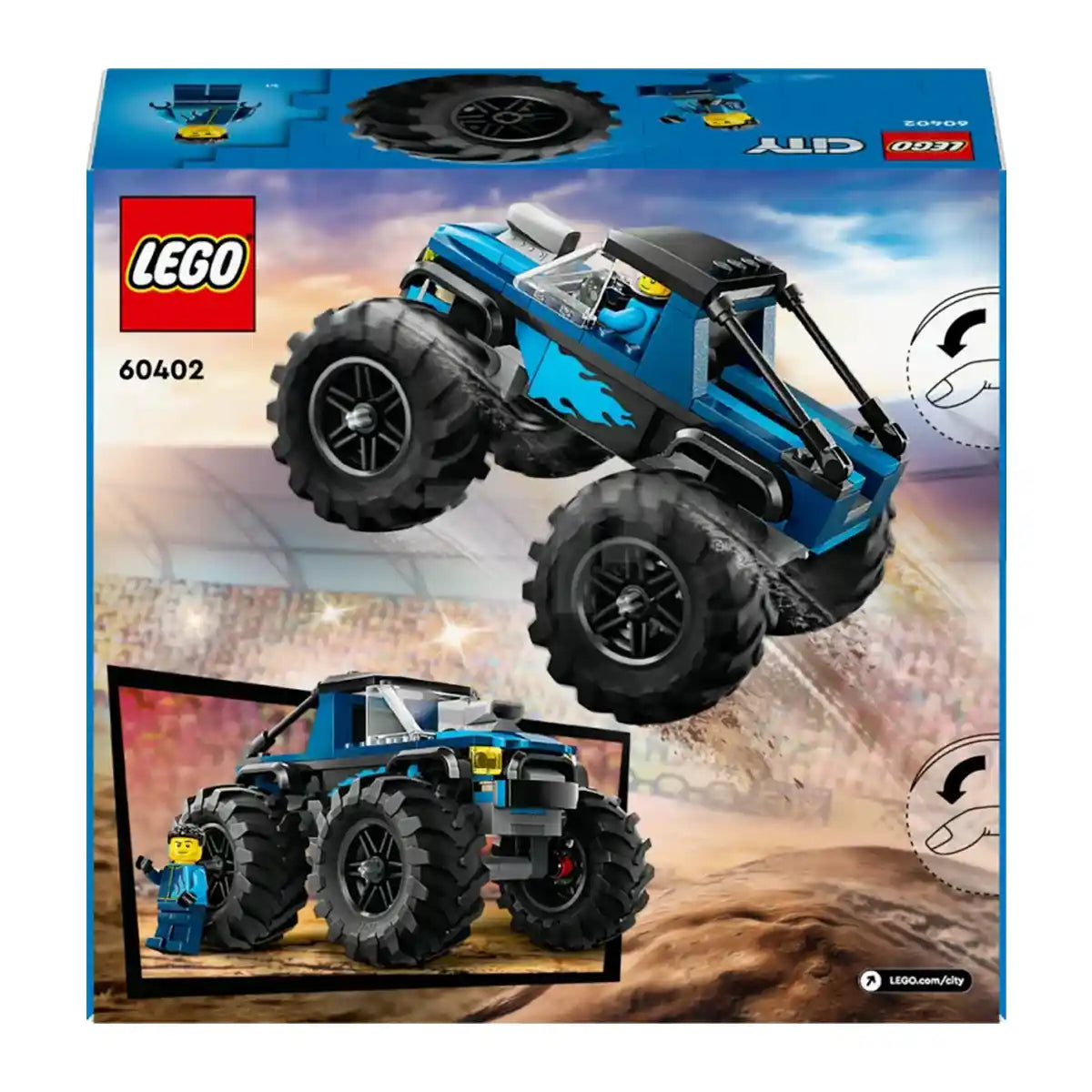 Lego 60402 Blue Monster Truck