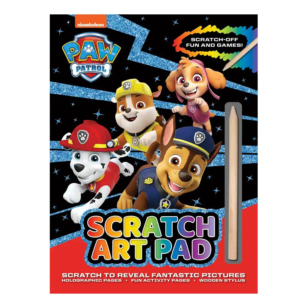 Paw Patrol Scratch Art Pad