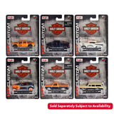 1:64 H-D Custom Cars Assrt-Blister Car 24 Pcs