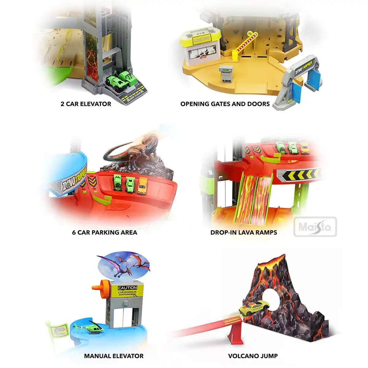 Dinotropolis Mega Playset