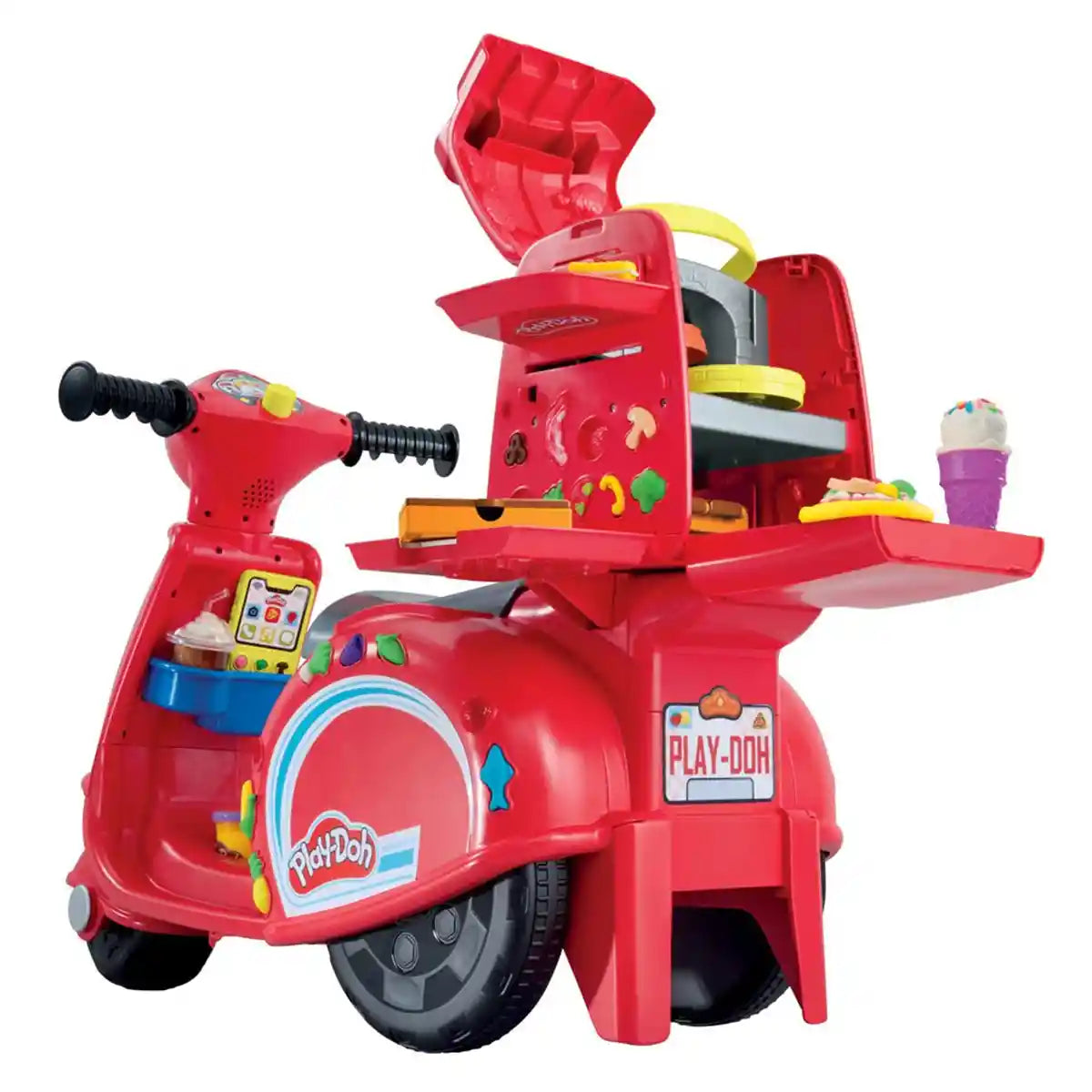 Playdoh Pizza Delivery Scooter Playset