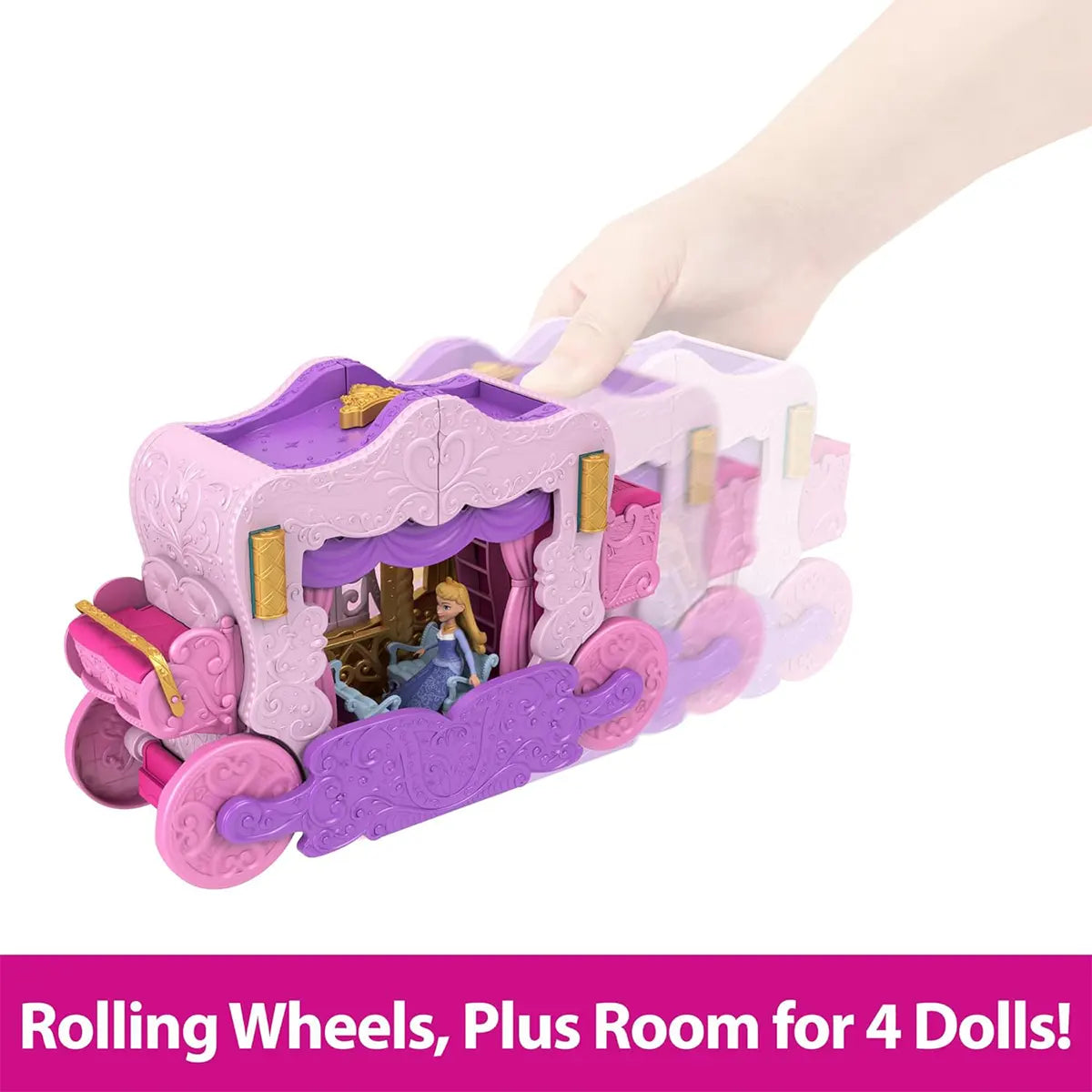 Disney Princess - Carriage To Castle Transforming Playset