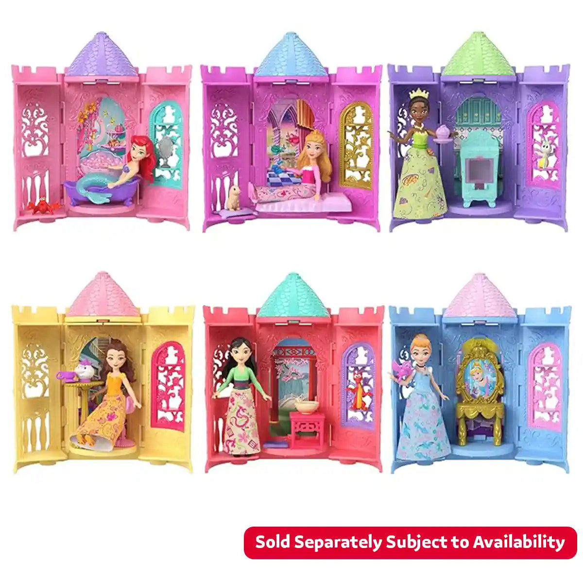 Disney Princess Mini Doll Tower Surprise - Assorted