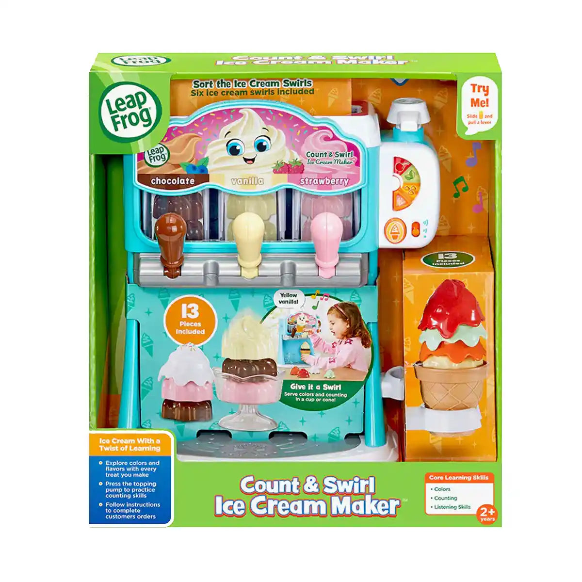 Count & Swirl Ice Cream Maker (Lfuk) (Arab) - Kiddy Zone