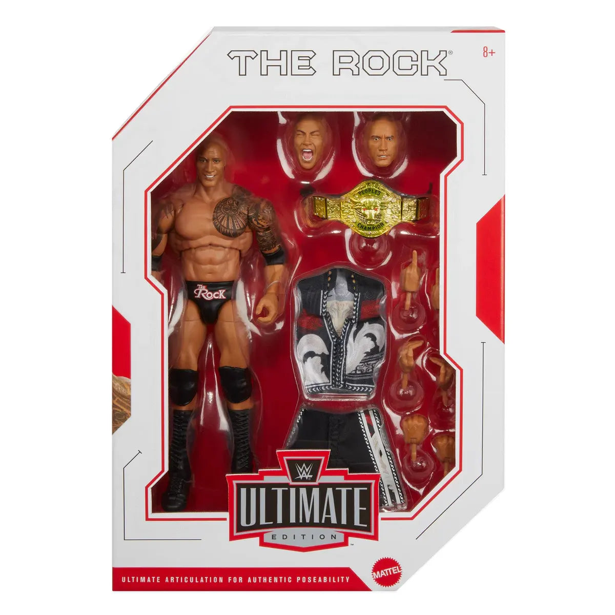 WWE Ultimate Figure - The Rock - Kiddy Zone