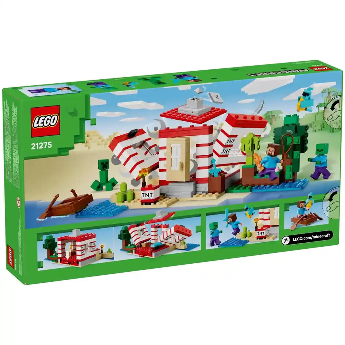 Lego 21275 The Tnt Jungle House V29