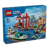 Lego My City Seaside Harbor with Cargo Ship V29 60422 - Kiddy Zone