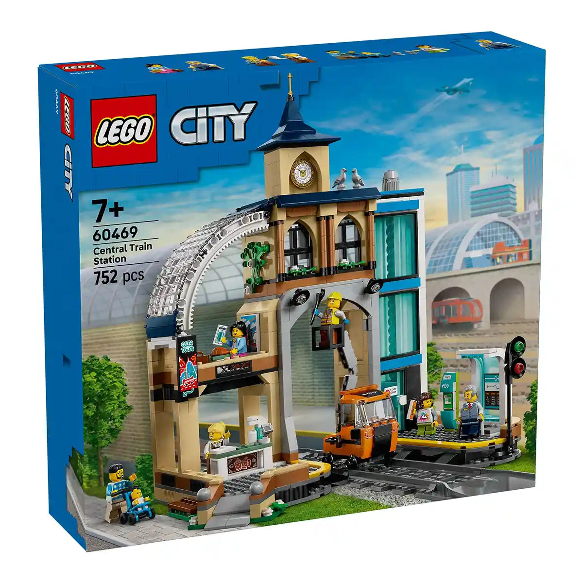 LEGO-CITY  Central Train Station 60469 - Kiddy Zone