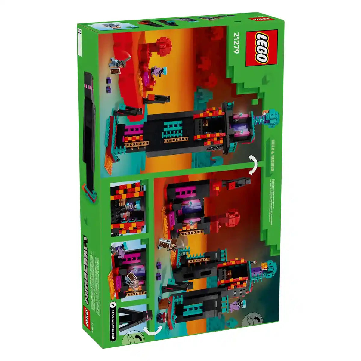 Lego-Minecraft 21279 The Enderman Tower V29