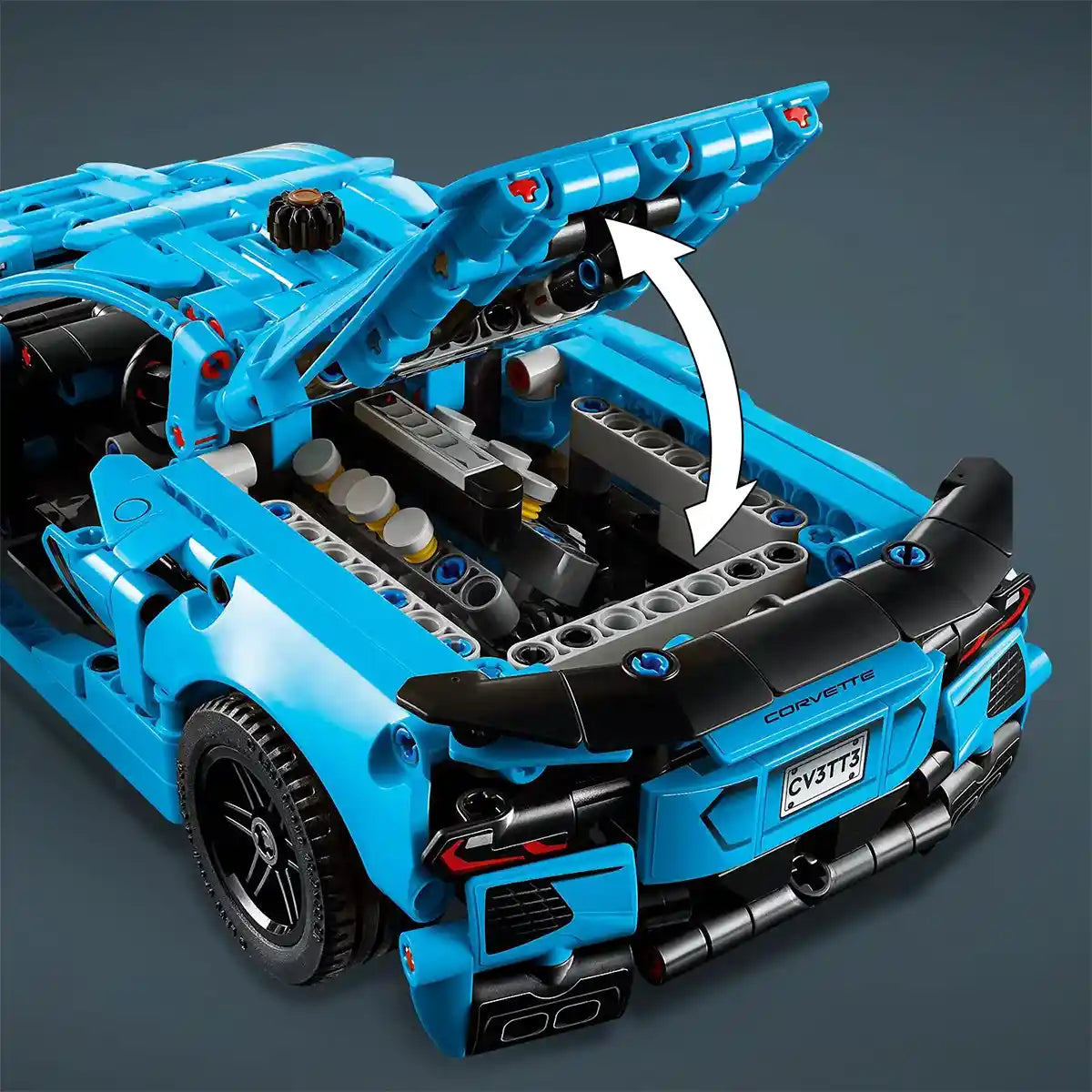 Lego-Technic 42217 Chevrolet Corvette Stingray Blue V29