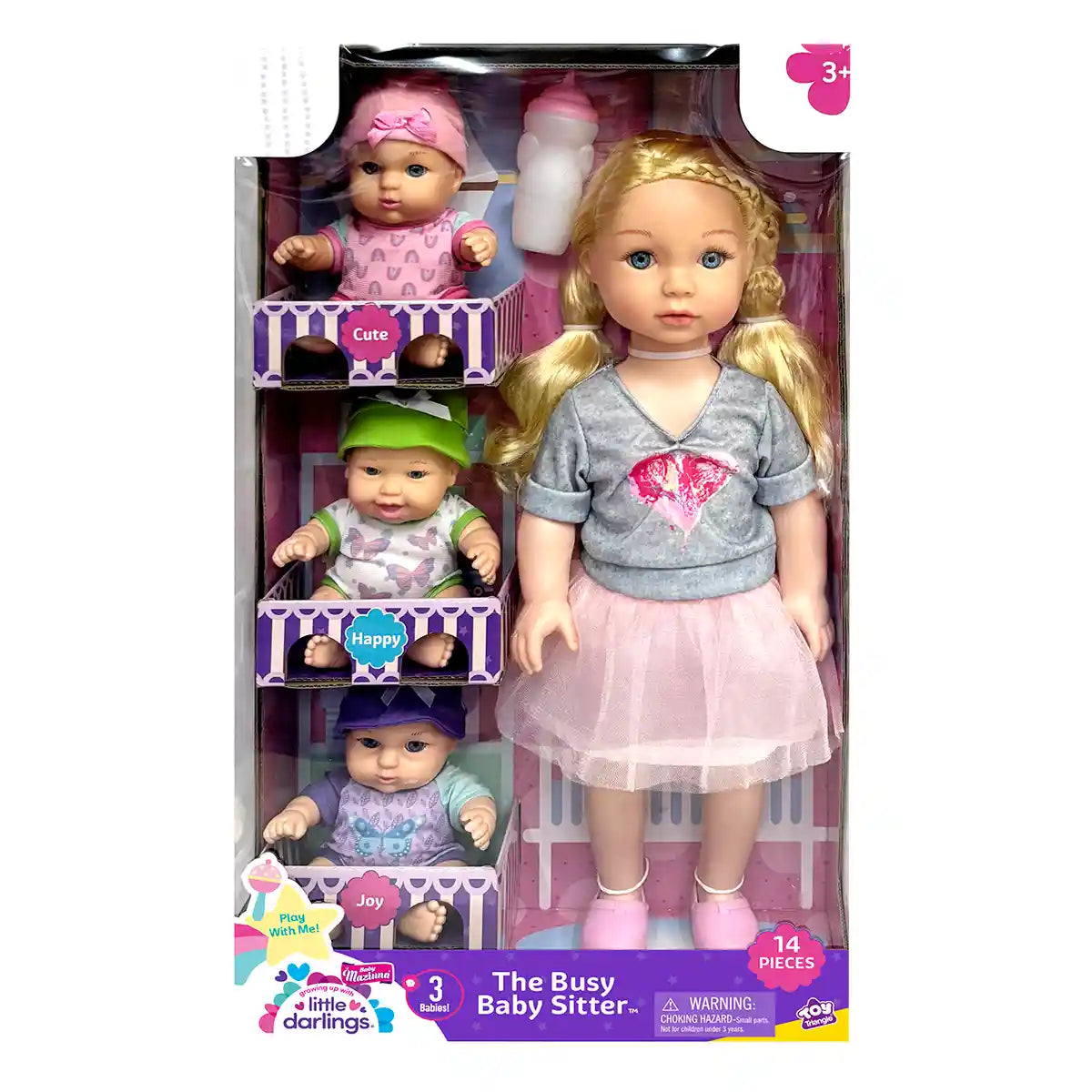 Baby Maziuna The Busy Baby Sitter 18 & 8inch