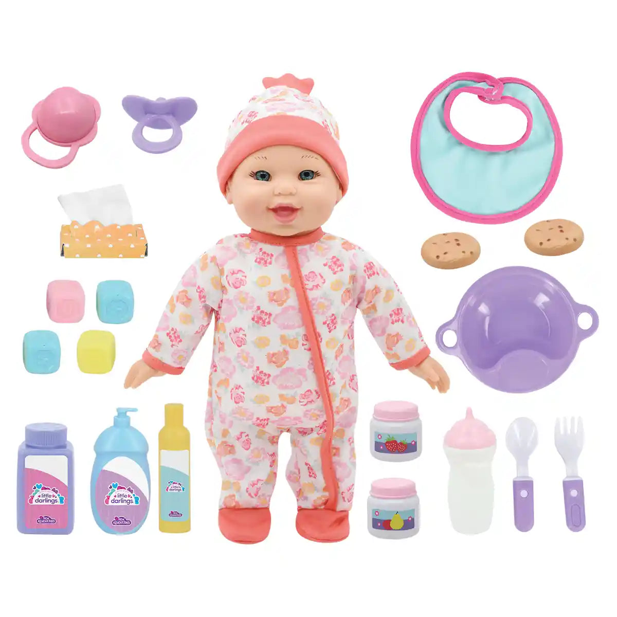 Baby Maziuna Bouncing Baby Playset 12inch