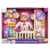 Baby Maziuna Bouncing Baby Playset 12inch