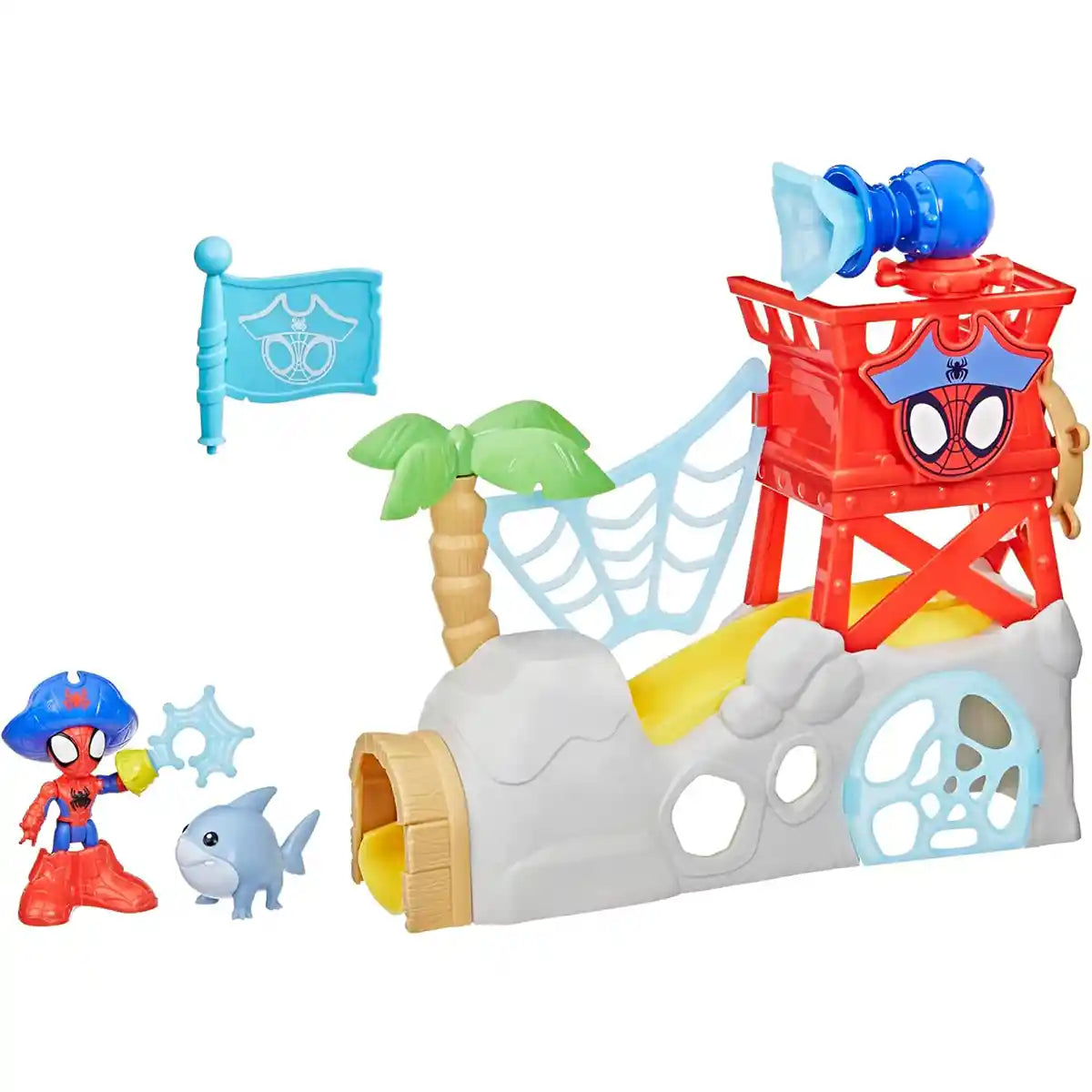 Saf Spidey Island Playset