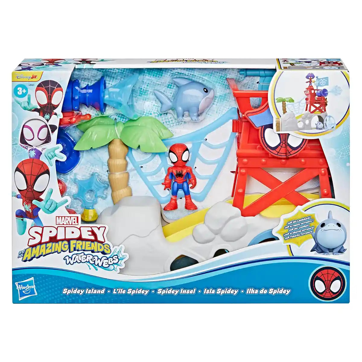 Saf Spidey Island Playset