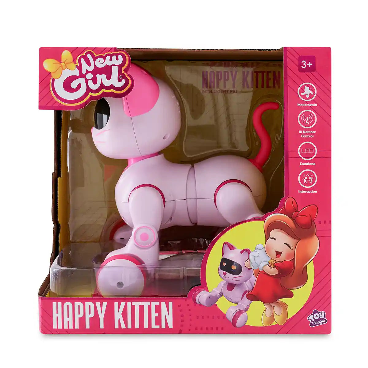 New Girl Happy Kitten - Kiddy Zone